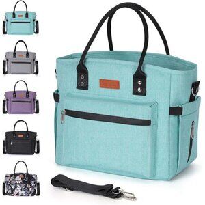 Insulated Lunch Bag for Women Men,Adult Lunch Box for Women with AdjustableStrap